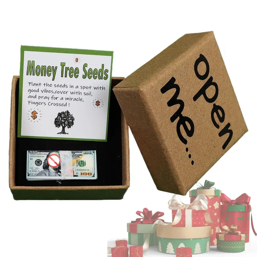 Gag Box Funny Money Theme Trick Papaer Box For Prank For Men Family Friends Colleagues Birthday Christmas Thanksgiving April Zpaxo US China Mainland