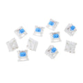 652F Mechanical Gaming Keyboard Switches 10Pieces Blue White Switches 3pin 60g Zpaxo CN