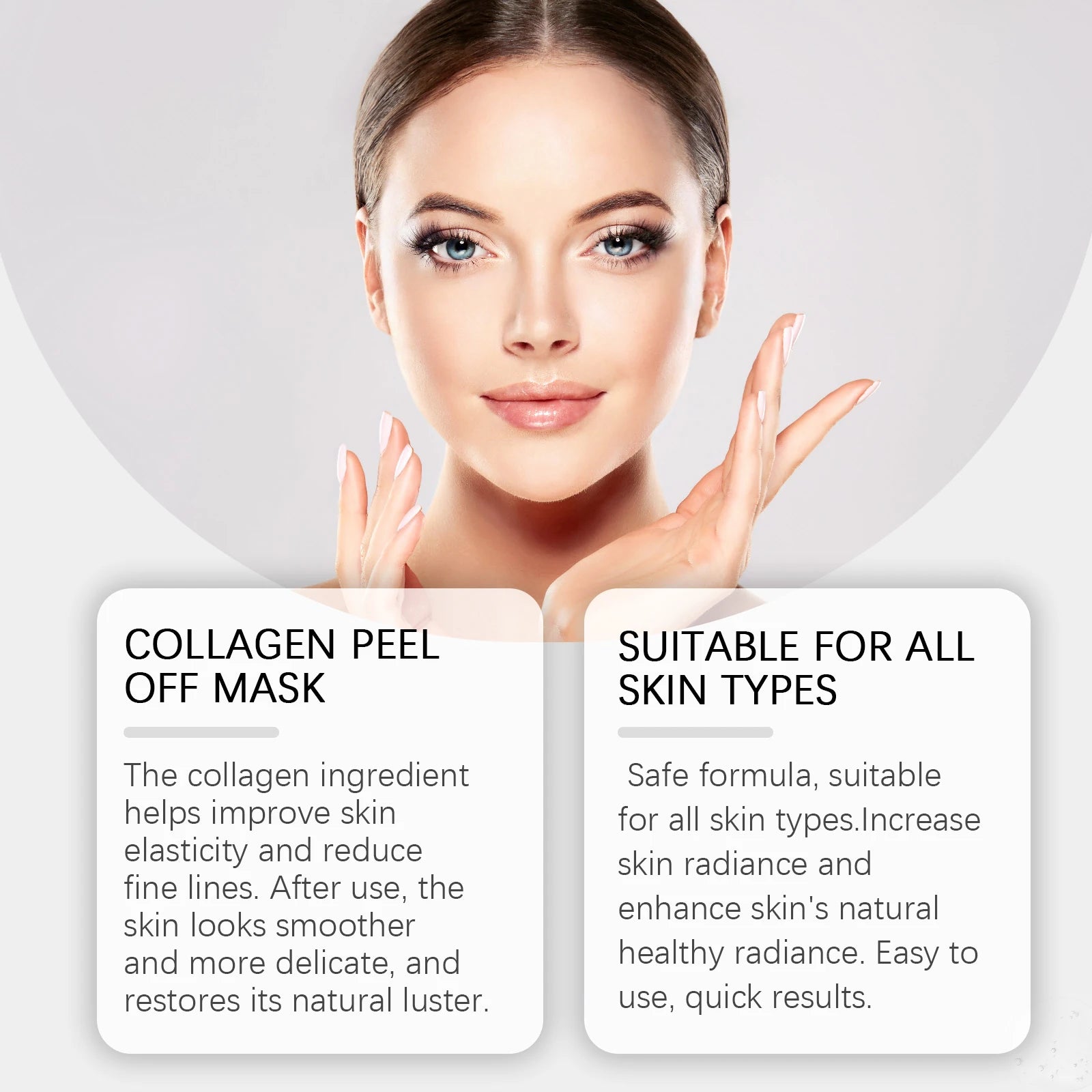 Hyaluronic Acid Facial Mask Moisturizer Skin Tightening Remover Zpaxo