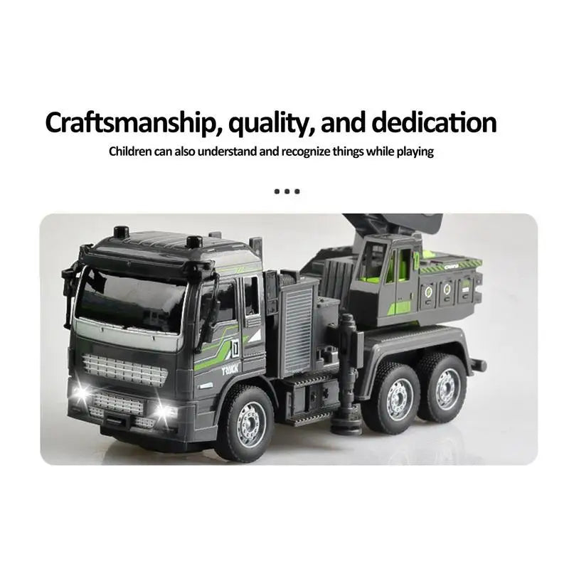 RC Construction Equipment Engineering Car Toy Remote Control Excavator And Bulldozer Engineering Car Toy For Kids Adults Zpaxo