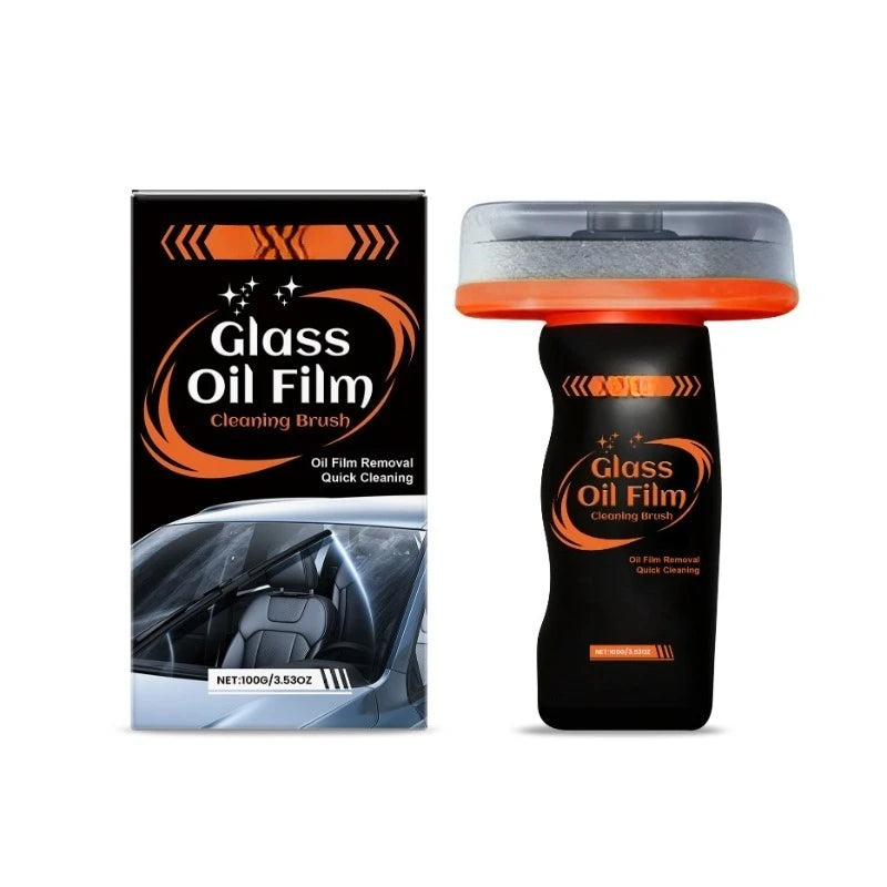 Car Windshield Cleaning Brush – Anti-Fog & Oil Film Remover