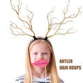 Antler Hair Hoops Deer Horn Headband Branch Christmas Festival Party