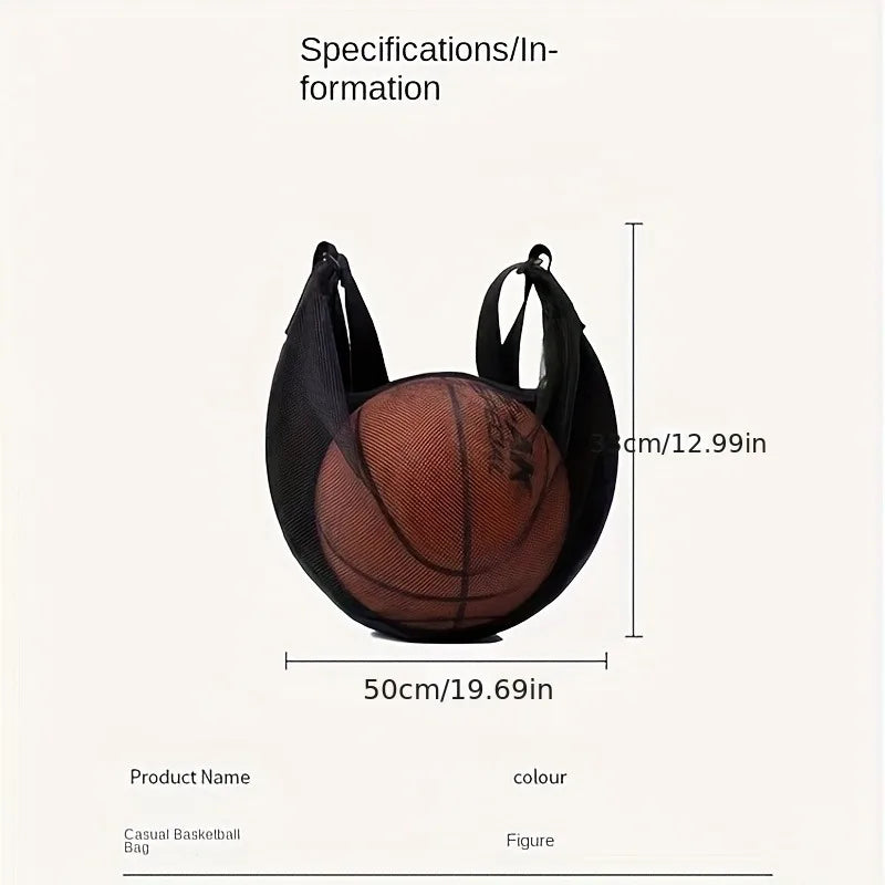 Large Capacity Basketball Bag Single Shoulder Crossbody Sports