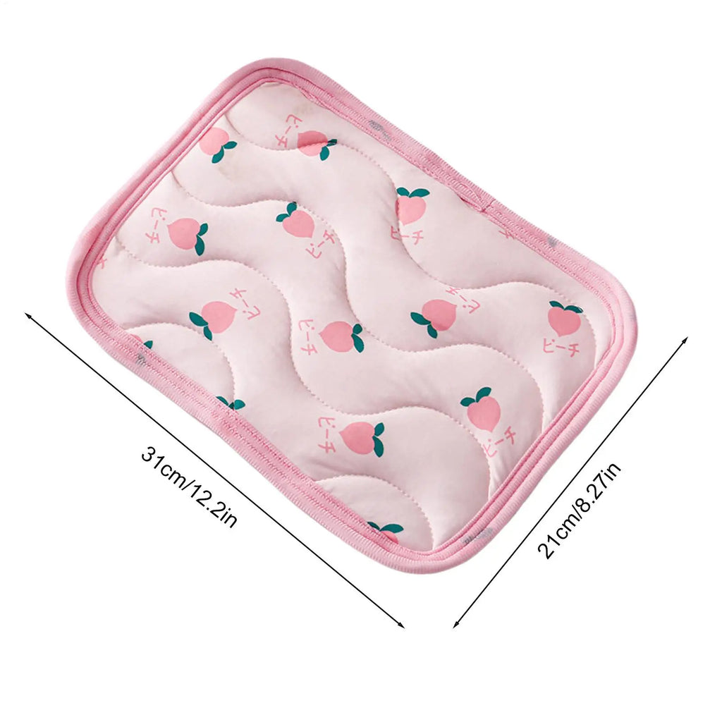 Small Pet Cooler Mat Summer Ice Silk Cool Feeling Hamster Kennel