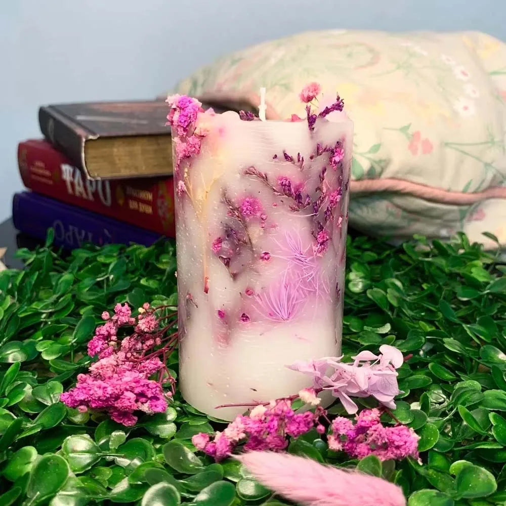 Pink Pressed Flower Mix for Resin, Candles, Nails & Soap Crafts Dried Pressed Flowers Zpaxo