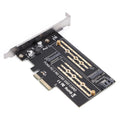 Add On Cards PCIE to M2/M.2 Adapter SATA M.2 SSD PCIE Adapter NVME/M2 PCIE Adapter SSD M2 to SATA PCI-E Card M Key + B Key Zpaxo P21