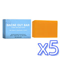Turmeric Cleansing Soap – Body Acne, Odor & Deep Clean Bar Cleansing Bar Soap Zpaxo 100g Boxed x 5pcs