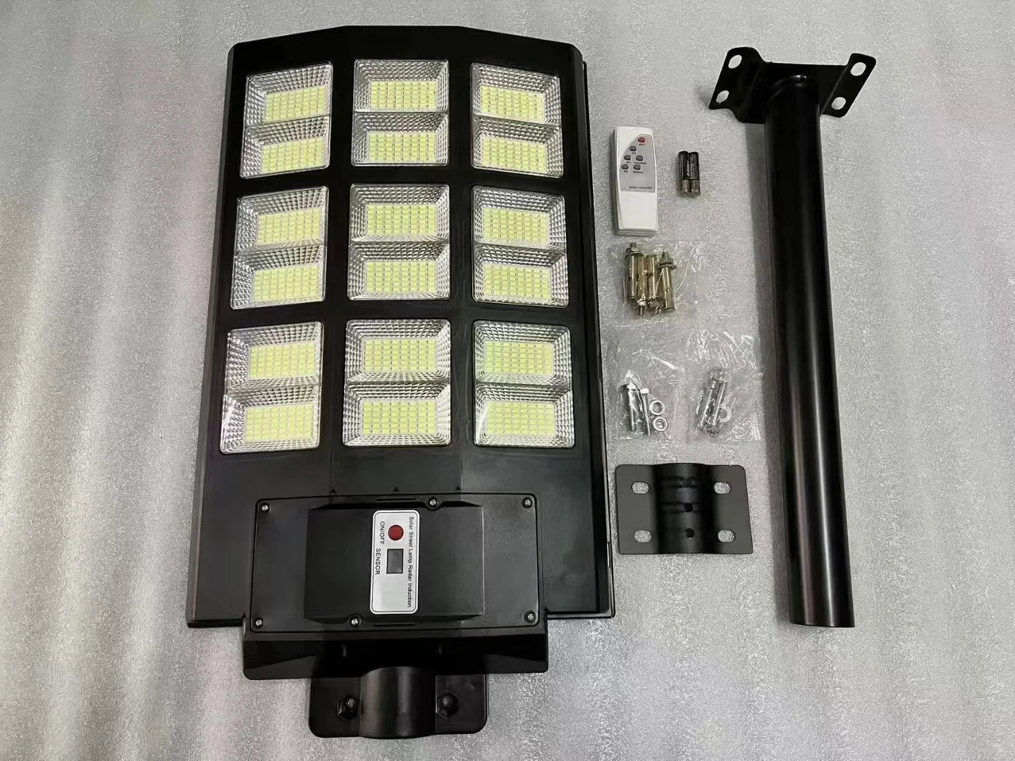 Outdoor Solar Street Lights with Motion Sensor Waterproof Sun Powered Flood Light for Parking Lots And Backyard Zpaxo 640LED-800W China Mainland