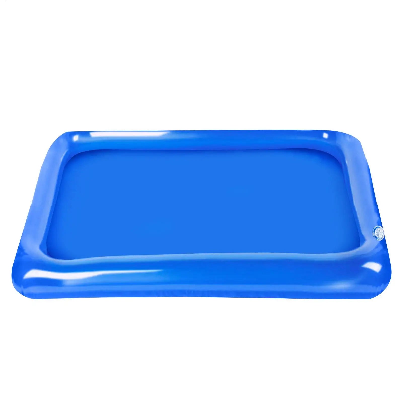 Portable Inflatable Foot Basin Convenient Foot Soaking Bath Tub For Pool Entrance Ladder Inflatable Basin Foot Soaking Tub Zpaxo