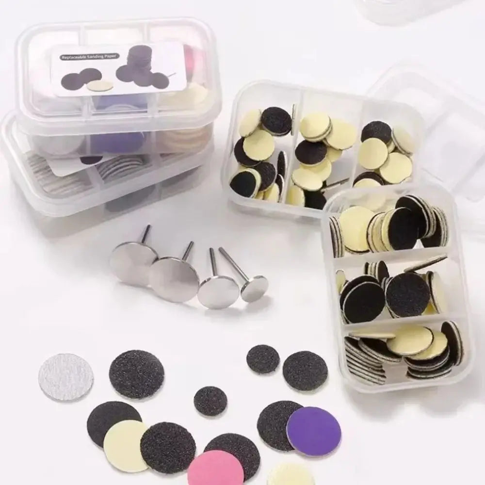 Box Calluses Removal Nail Sanding Paper Bit Polishing Dead Skin Zpaxo