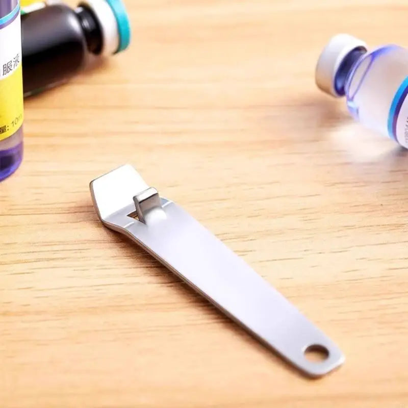 Travel Friendly Nonrust Steel Peroral Vials Opener Portable Durable