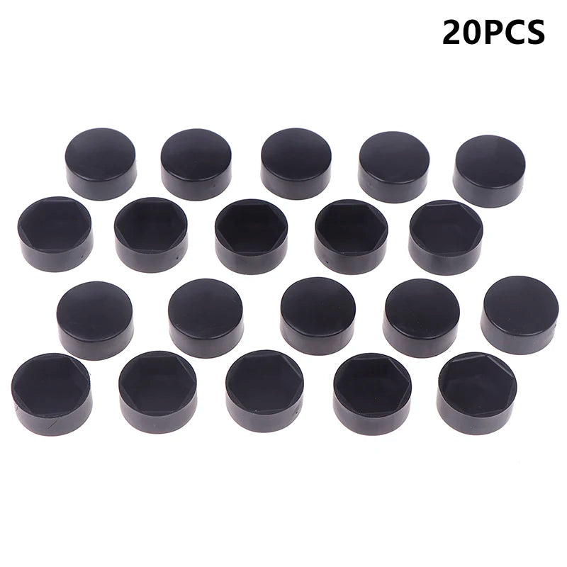 Plastic Cap Protects Hexagonal Nut Flat Head Outdoor Hex Screw Zpaxo