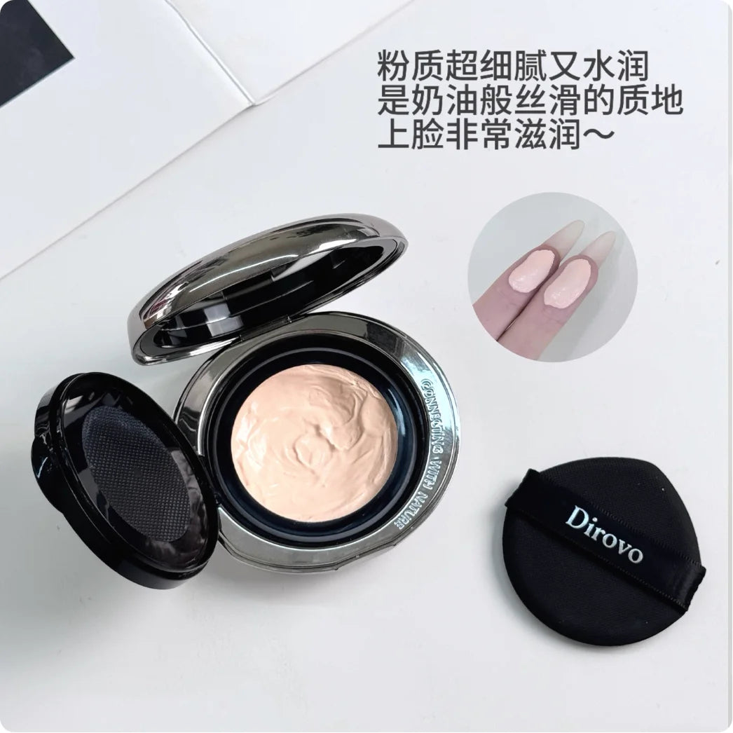 DIROVO Cream Concealer Foundation Moisturizing Creamy Gloss Luster Zpaxo