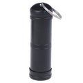1PC Mini Waterproof Capsule Seal Bottle Outdoor EDC Survival Pill Box Tank Case Zpaxo Black