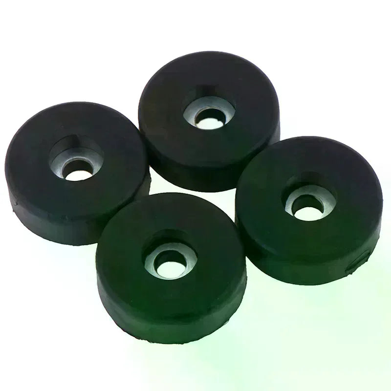 Plastic Bumpers Embedded Washer Feet Pad Instrument Holder 30x10mm Zpaxo