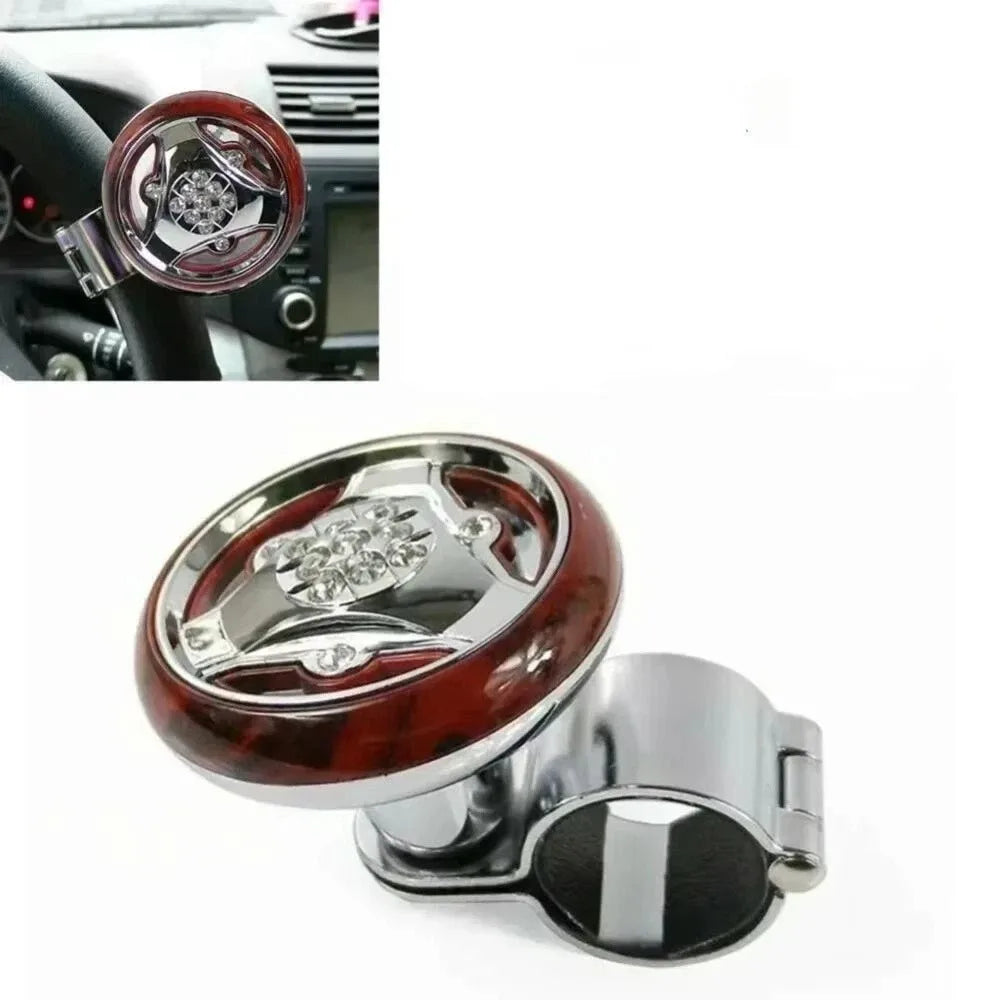 Practical ABS Steering Wheel Spinner Knob Rotating Adapter Ball Zpaxo
