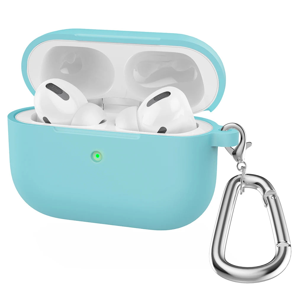 Soft Silicone Case Apple Airpods Earphones Wireless Bluetooth Headset