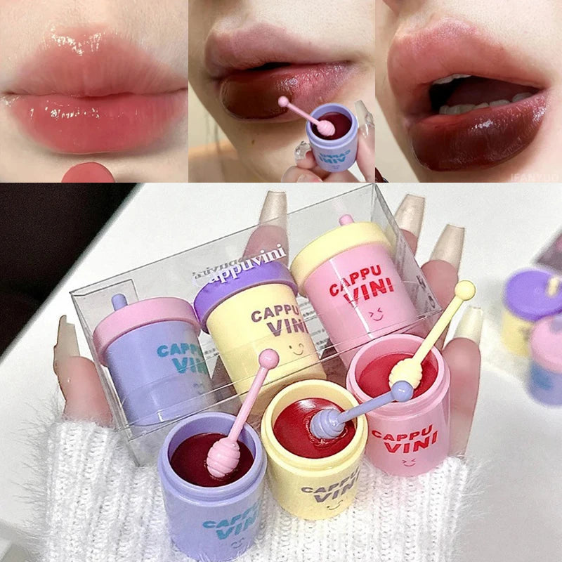 Moisturize Lipstick Little Milk Can Hydrating Mirror Water Gloss Tint