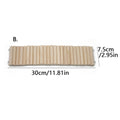 Hamster Habitat Accessories Multiple Size Wooden Bridge Cage Hamster Bendable Fence for Small Animals Climbing Zpaxo 7.5x30CM