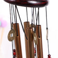 Bronze Wind Chimes Metal Wood Alloy Handmade Decorative Bell Chinese