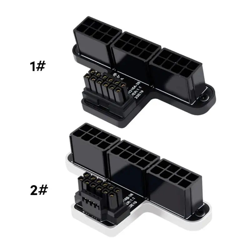 652F ATX3.0 12VHPWR 12Pin+4Pin to 3x8Pin 600W Power Adapter for Desktops Convert 3x8P to 40 Series Graphics Card Zpaxo