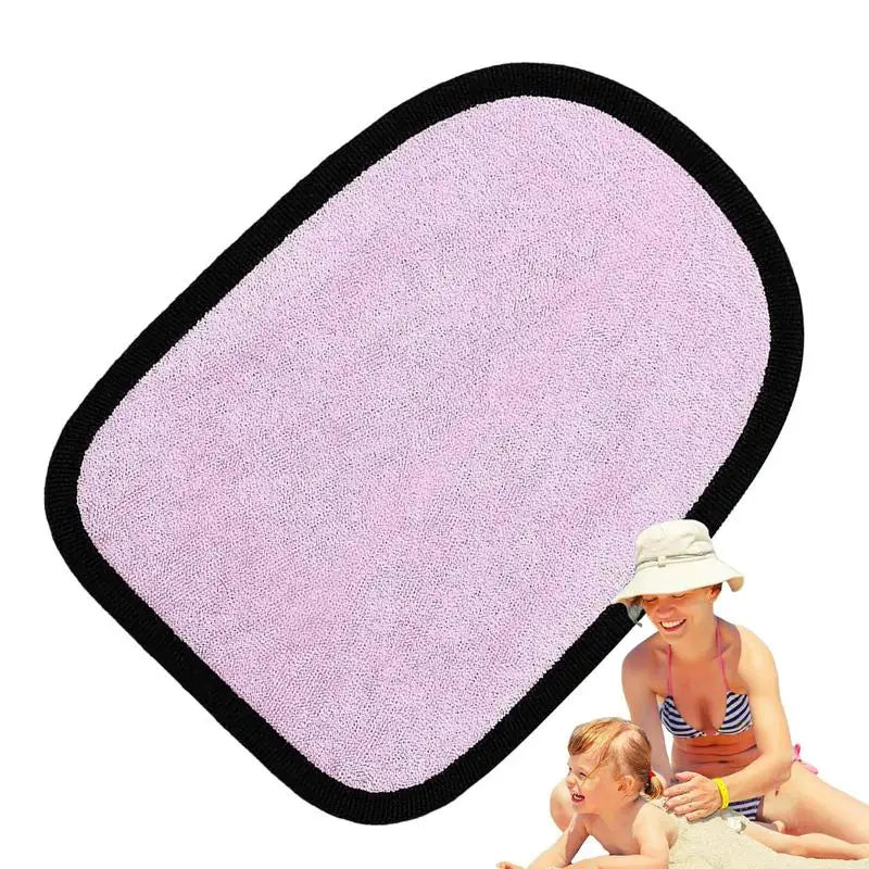 Beach Sand Mitt Cleaning Off Mitt Skin Friendly Sand Cleaner For Beach Adult And Kids Clean Sand From Skin Water Activities Zpaxo