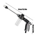 Pressure Garden Hose Nozzle Adjustable Spray Patterns Power Washer