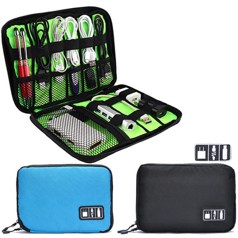 Waterproof Electronic Accessories Organizer Bag Portable Cable Zpaxo