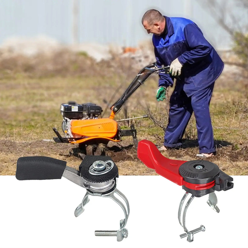 Tiller Throttle Control Lawn Mower Handlebar Thumb Lever Accelerator