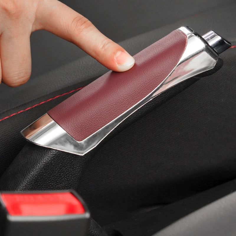 PU Leather Car Hand Brake Cover – Universal Handbrake Guard
