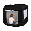 Sensory Play Tent Portable Foldable Den Window Calm Down Black