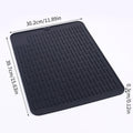 Silicone Drain Mat Board Bowl Dish Drying Mat Sink Drainer Large Heat Resistant Table Trivet Kitchen Counter Accessories Zpaxo SK-J2055 as picture shown