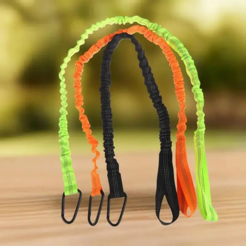 Single Unit Reflective Elastic Rope Fixed Slurry Fishing Buckle Zpaxo