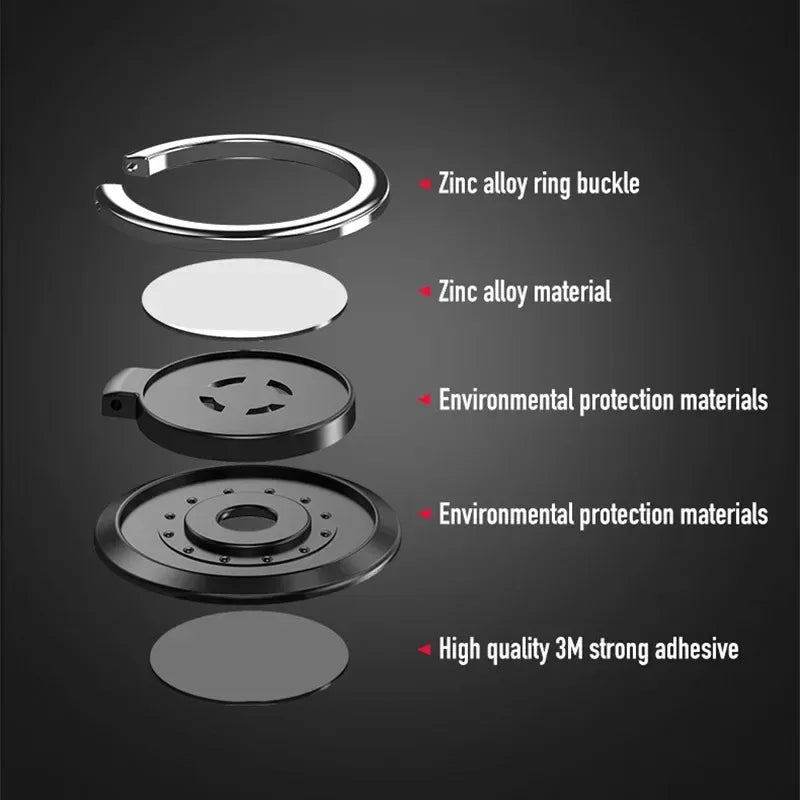 Luxury Rotatable Finger Ring Mobile Phone Holder Stand Grip Universal Zpaxo