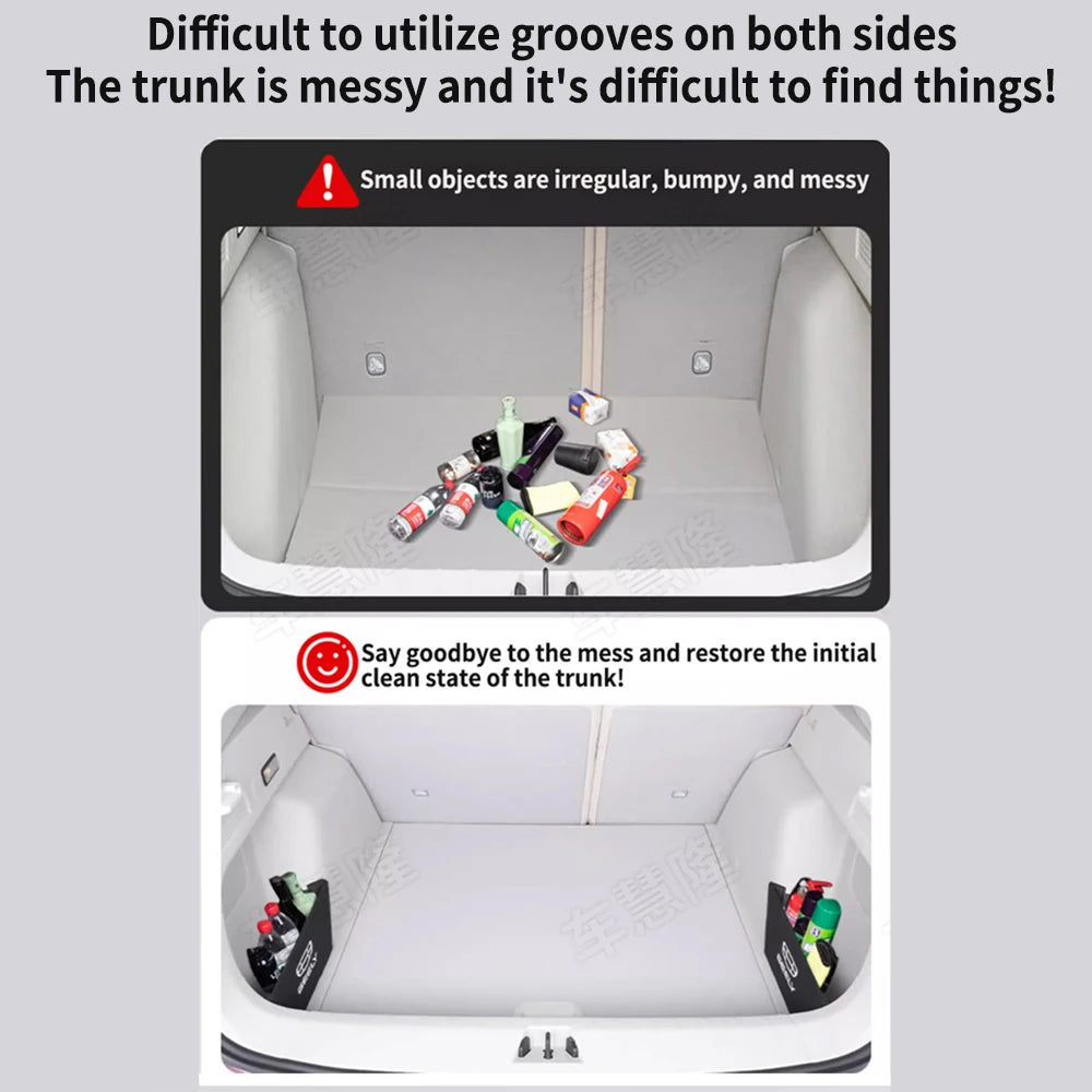 Suitable For TOYOTA RAV4 2013-2023 Leling Trunk Partition Interior Decoration Car Supplies Storage and Storage Box Zpaxo
