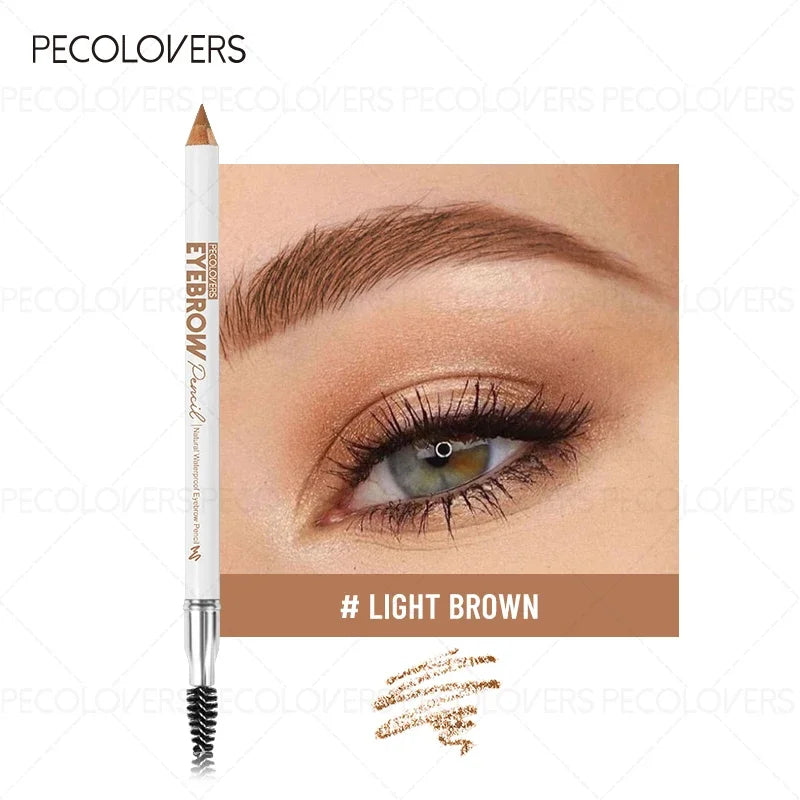 3-Color Waterproof Eyebrow Pencil Long-lasting Brow Dye Tint Pen Zpaxo 02