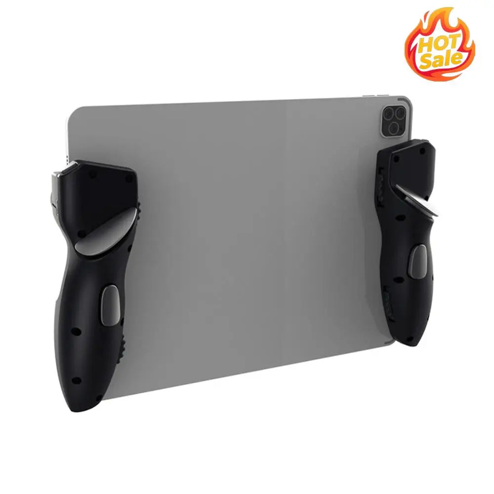 Six Finger Game Controller Gamepad Trigger Handle Button Gamepad Joystick Grip Tablet Accessories for Tablet Phone Mobile Zpaxo