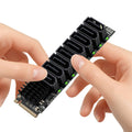 M.2 M KEY NVMe To SATA Convert Card ASM1166 6Gbps 8 Port M.2 NVMe To SATA 3.0 Expansion Card Tools Included for Desktop PC Zpaxo China Mainland