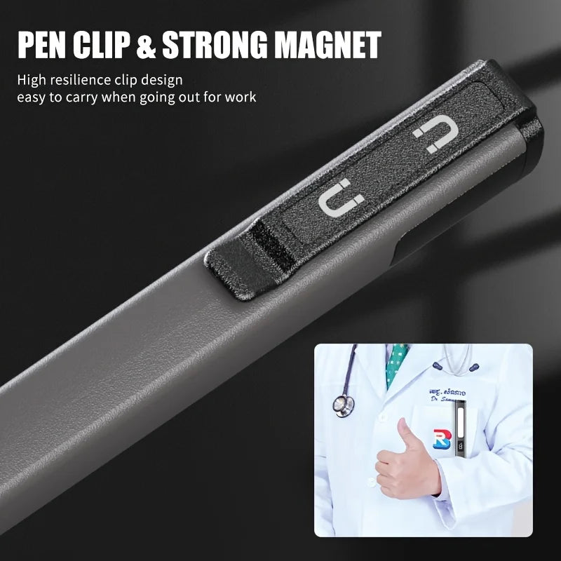 POCKETMAN Magnetic COB Pen Light – USB-C Rechargeable LED Torch
