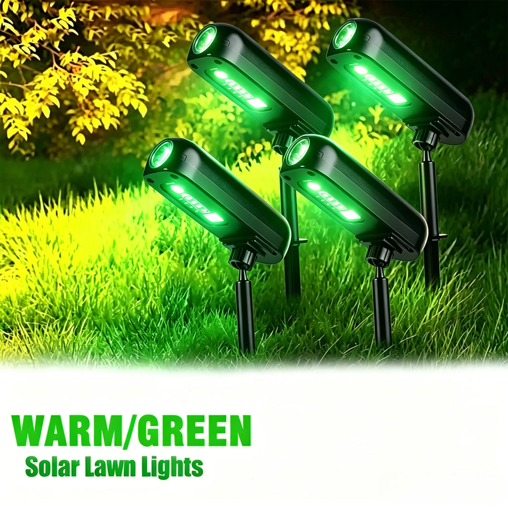 Solar LED Garden Spotlight – IP65 Waterproof Landscape Light Solar Garden Spotlight Zpaxo