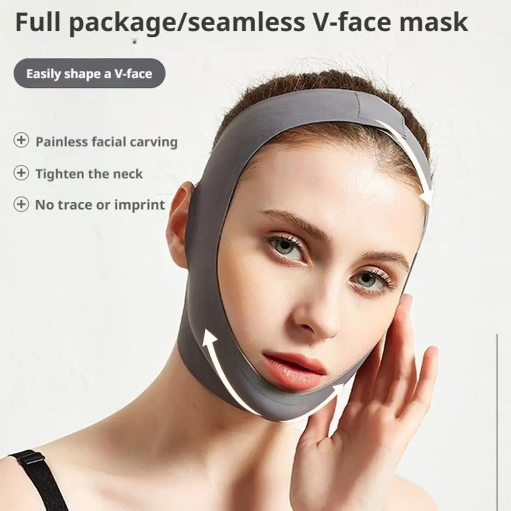 Face Lift V Shape Mask – Chin & Jawline Slimming Strap Facial Slimming Mask Zpaxo