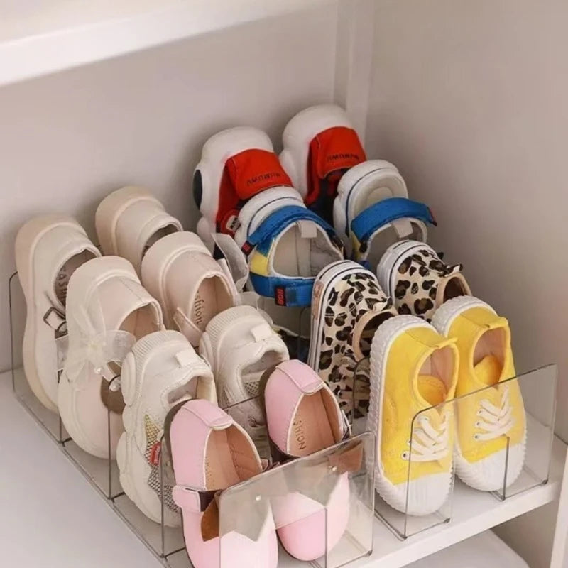 New Acrylic Transparent Shoe Rack Display Rack Shop Multi-layer Commercial Shoe Rack Men's and Women's Shoe Bag Bracket Zpaxo