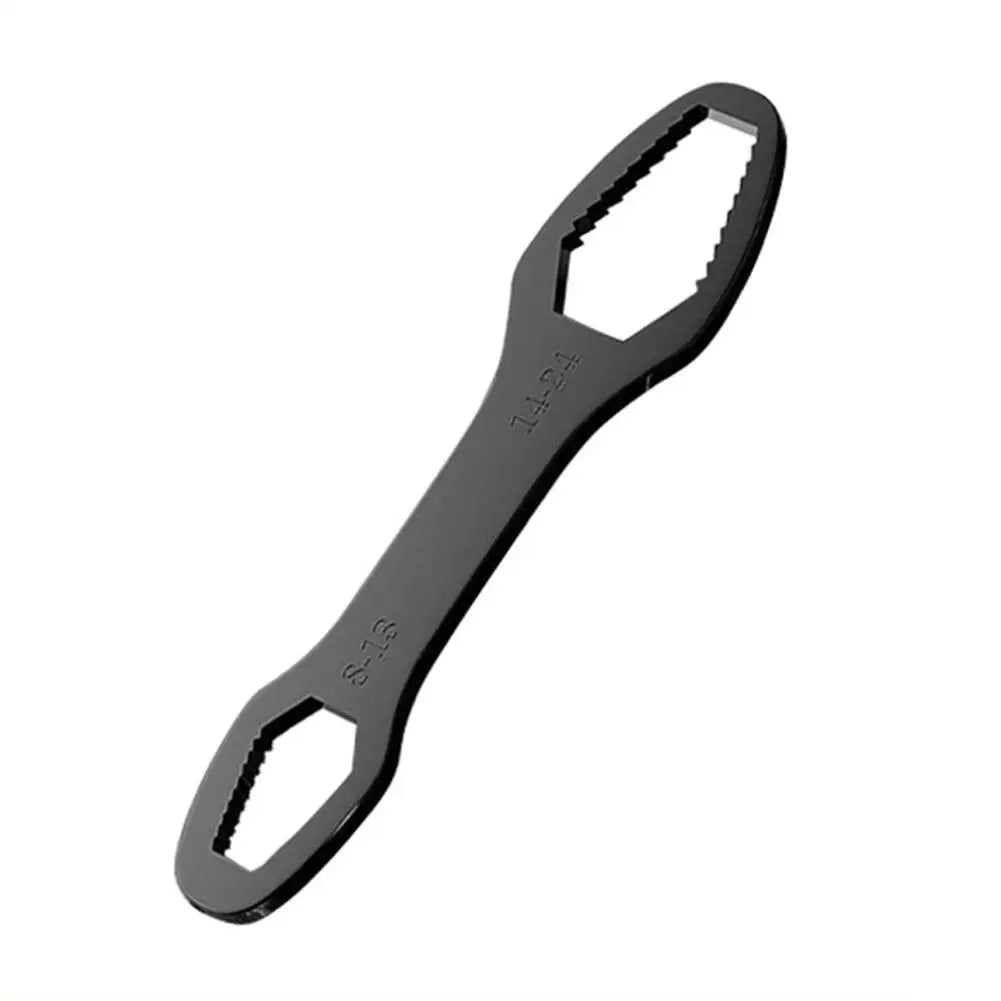 Universal Self-Tightening Adjustable Wrench 8–24mm Hand Tool Adjustable Wrench Zpaxo A 8to24mm Short