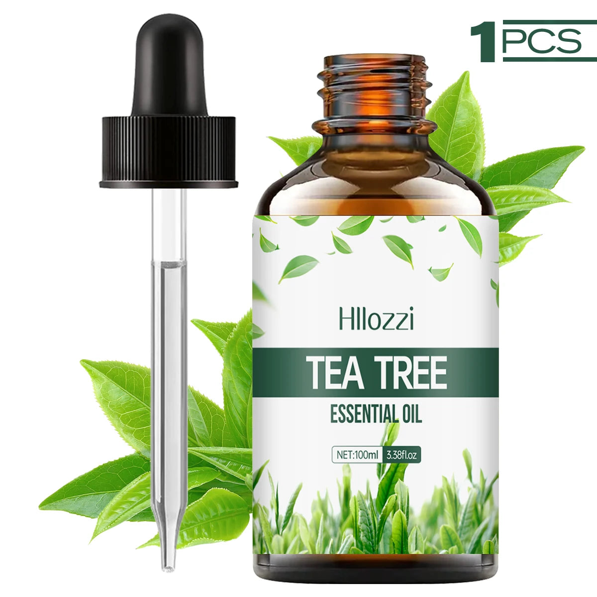 TEA TREE ESSENTIAL OIL A High-Quality Moisturizing Nourishing Massage Oil With A Refreshing Scent, Suitable For All Skin Types Zpaxo 100ml Other