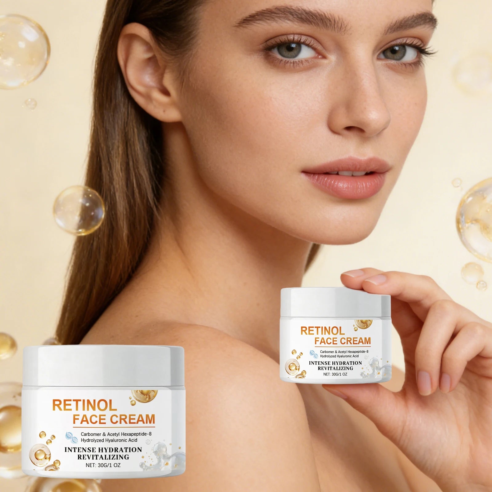 Retinol Face Cream with Hyaluronic Acid – Anti-Aging 30g Anti-Aging Face Cream Zpaxo
