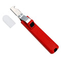 Fastness Rubber Handle Insulation Stripper Wire Knife 8- PVC Cable