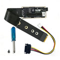 652F Graphics Extension Cable PCIe4.0 to M.2 M NVMe Flexible Extension Cable Zpaxo PH427A CN