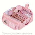 Large Capacity Pencil Case Durable Versatile Tabletop Storage Box