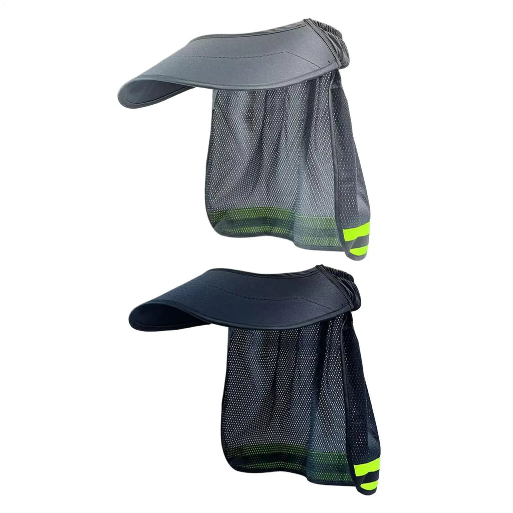 Hard Hat Sun Shade & Neck Shield with Reflective Stripe Helmet Sun Shade Zpaxo