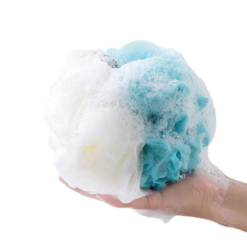 3-Pack Exfoliating Bath Net Set – Foam Ball, Scrub & Back Brush